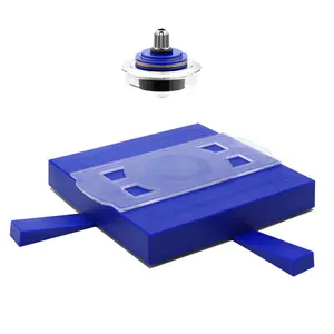 New Unique Educational Toy Magnetic Levitation UFO Magnetic Floating Model Gyroscope Magic UFO Black Technology