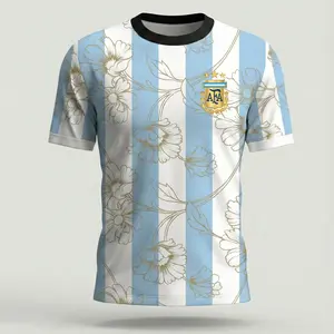Premium Argentina Edittion Version Soccer Jersey 2026 For Fans, Unisex Soccer Jersey For Couple Matching, Streetwear Soccer Jersey Vintage , Perfect Gifts, Sports Top, Gym Athletic Clothes