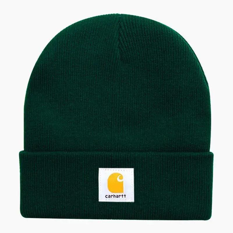 Carhartt hats New Fall & Warm for Outdoor Activities Stylish & Winter Printed Knit Beanie for Adults Windproof