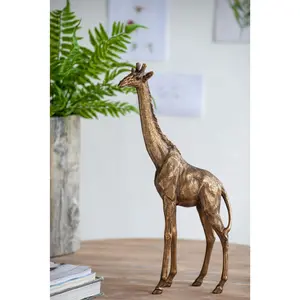 Giraffe Statuette – Animal Statue Decor