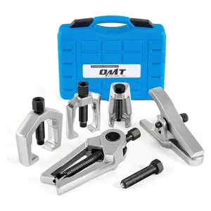 Orion Motor Tech 5-in-1 Heavy Duty Front End Service & Splitter Removal Kit, Ball Joint Separator, Tie Rod End Puller & Pitman Arm Tool Set for Cars & Trucks, fathersdaygift