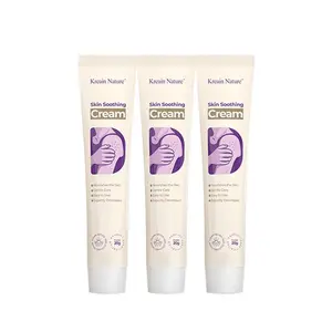 Kreain Nature Skin Soothing Cream, Natural Eczema Cream for Dry, Itchy, Redness-Prone, Full Body Calming Repair Lotion forSensitive & Compromised Skin