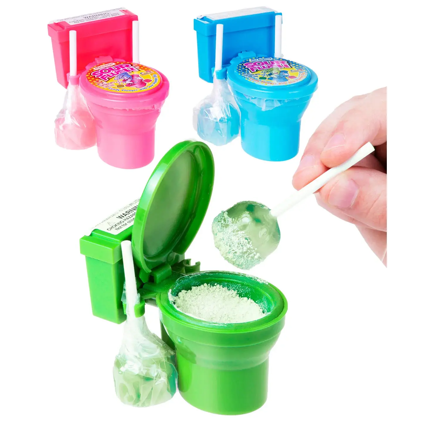 Sour Flush Candy - Sweet Sour Powder for Kids, Randomly Selected Fruit Flavor Sour Flush Candy - Sweet Sour Powder for Kids, Randomly Selected Fruit Flavor