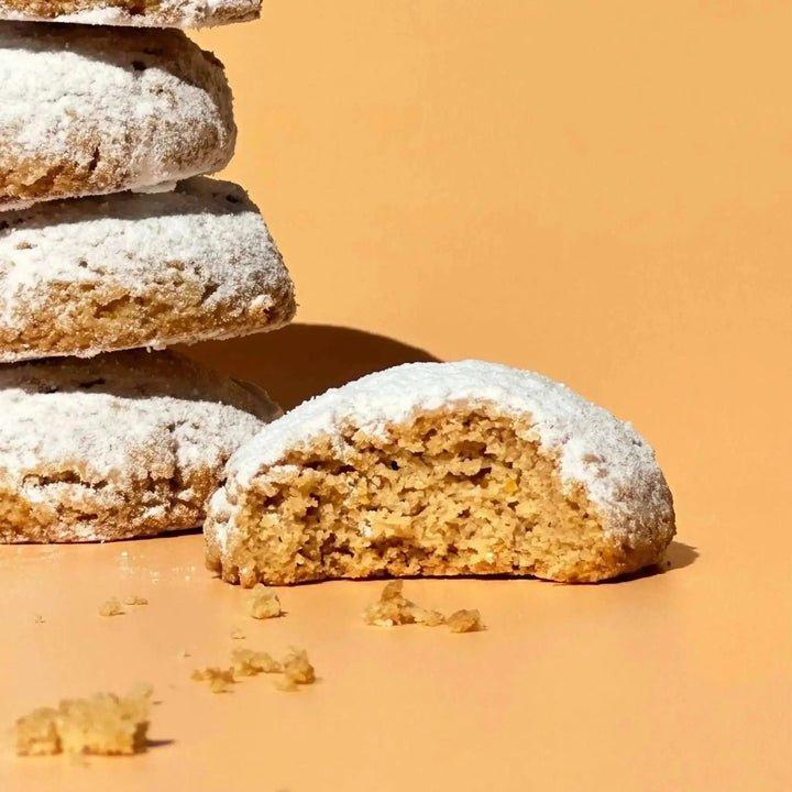 Flèche Healthy Treats Sugar Free Lemon Cookies Gluten Free Dairy Free Low Carb Chewy Texture 8 Servings 17g Each