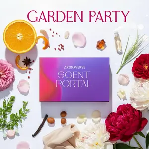 Custom Perfume Making Kit – Floral Signature Scent for Girls Night or Gifting | Garden Party – Scent Portal Collection | 14 Ingredients & 6 Bottles