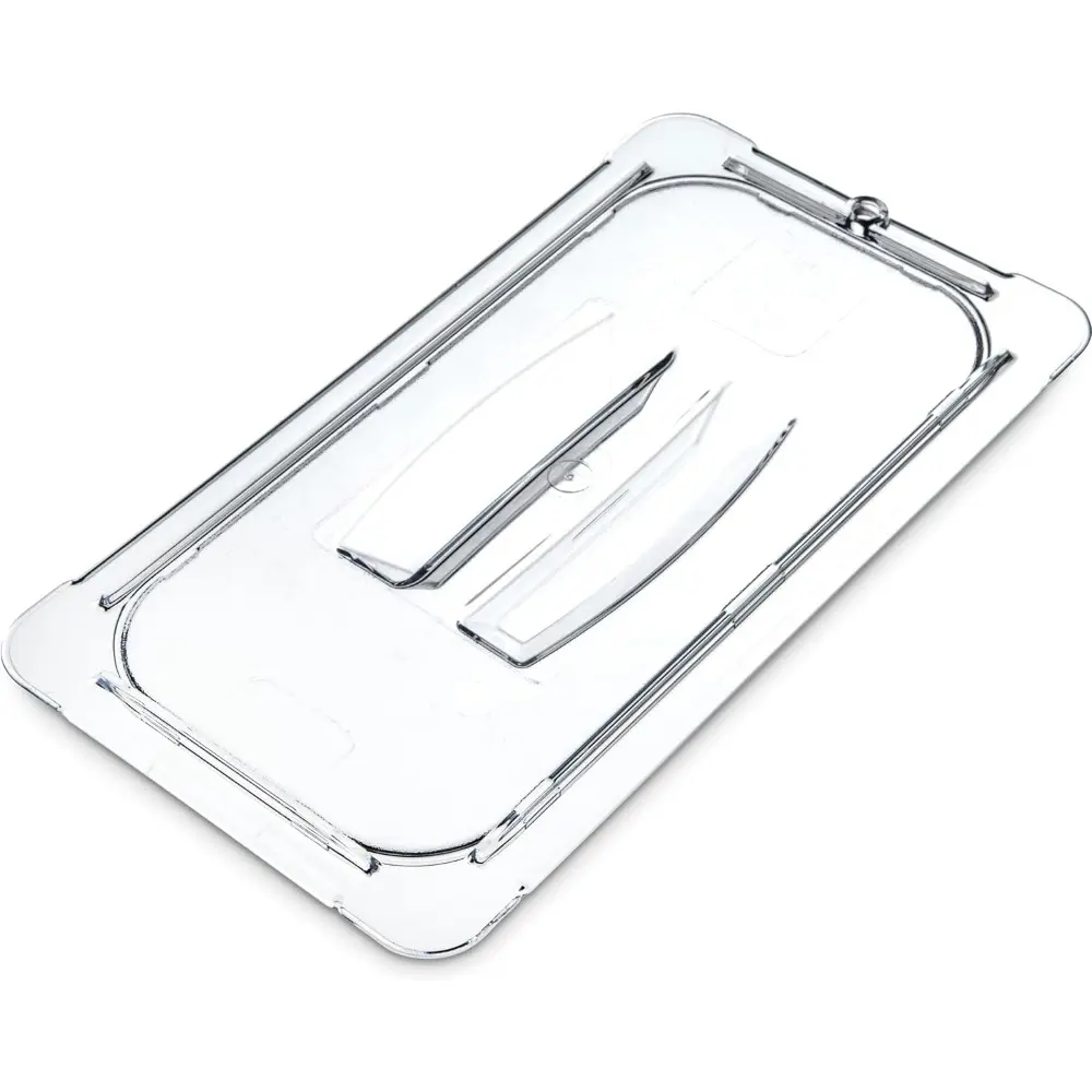 StorPlus Third Size Polycarbonate Universal Handled Food Pan Lid, Clear, for Kitchen Containers & Kitchen Utensils, Model 10270U07