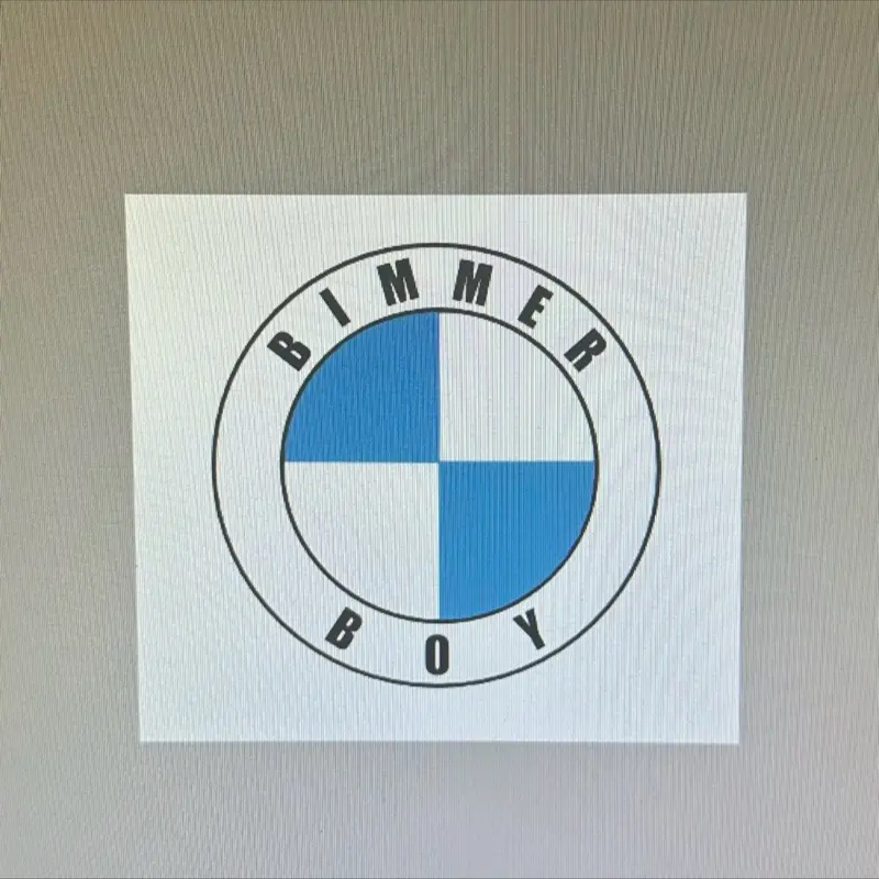 Bimmer Boy Stickers - car safe