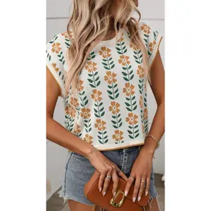 Floral Knit Top