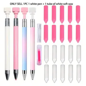 Diamond Painting Pen Set with Sticky Pen and 10 Replaceable Wax Tips, Diamond Art Tools, Perfect for Home School Office DIY Art Projects Gift Ideas