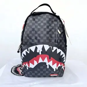 SG Shark Backpack New Fashion Double Shoulder Bag Casual School Bag Trendy Unisex Travel Large Capacity Trendy Brand Unisex Shark Mouth Backpack Unisex Shark Mouth Backpack Photography Equipment Bag Camera Backpack Best Gift Large Capacity Laptop Bag with