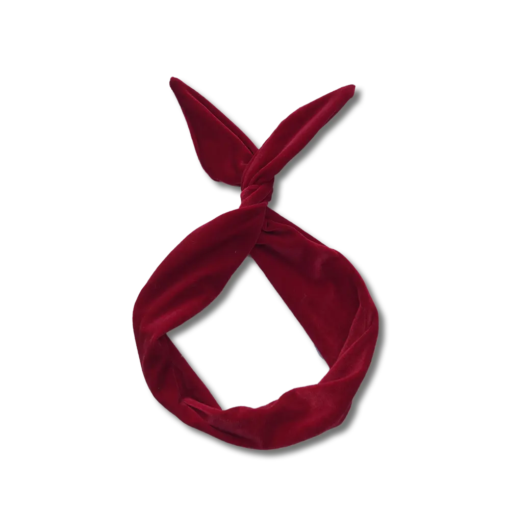 Red Velvet Wire Headband