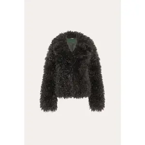 Plush Shearling Coat