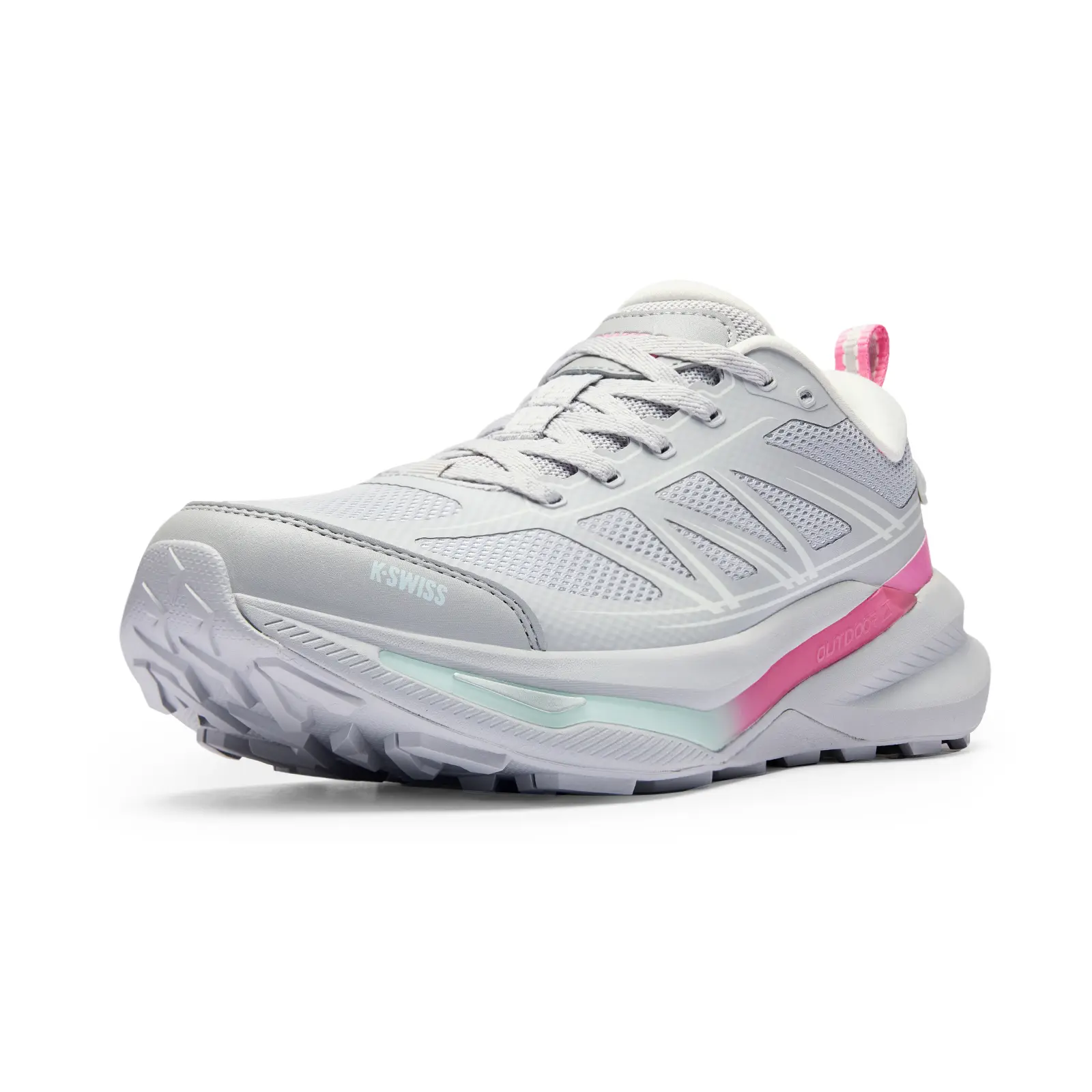 K-Swiss Women's Wild Run Cushioned Trail Running Shoes | 5mm Trail Grip Outsole, TPU Stability Support, Plush Cushioning, Reinforced Toe & Heel, Road-to-Trail Versatile Wear