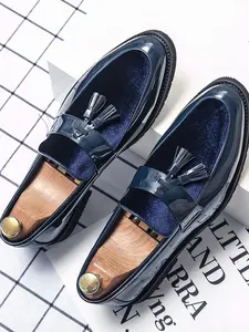 Men's Fashionable Tassel Decorated Loafers, Lightweight Slip-on Business Formal Shoes, Casual Comfortable Breathable Non-slip Shoes for Daily Wear, Original Shoes