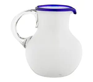 10 Strawberry Street Leon Mexican Glassware Pitcher 10 Strawberry Street Leon Mexican Glassware Pitcher