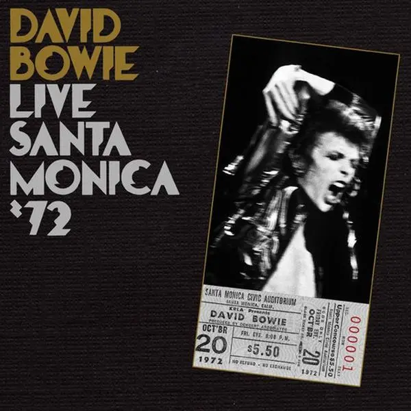 Live Santa Monica 72 - David Bowie - Record Album, Vinyl LP