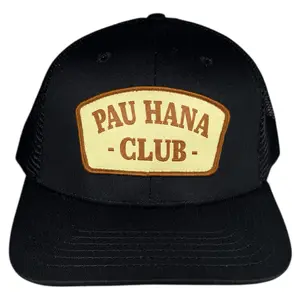 ANXD Mid Curve Black Mesh/ Pau Hana Club Patch