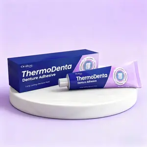 Oralhoe Thermoplastic Denture Adhesive, Natural Fit and Comfort, Low Gloss Matte Finish, Aesthetic and Secure Tooth Fixing, Natural Appearance