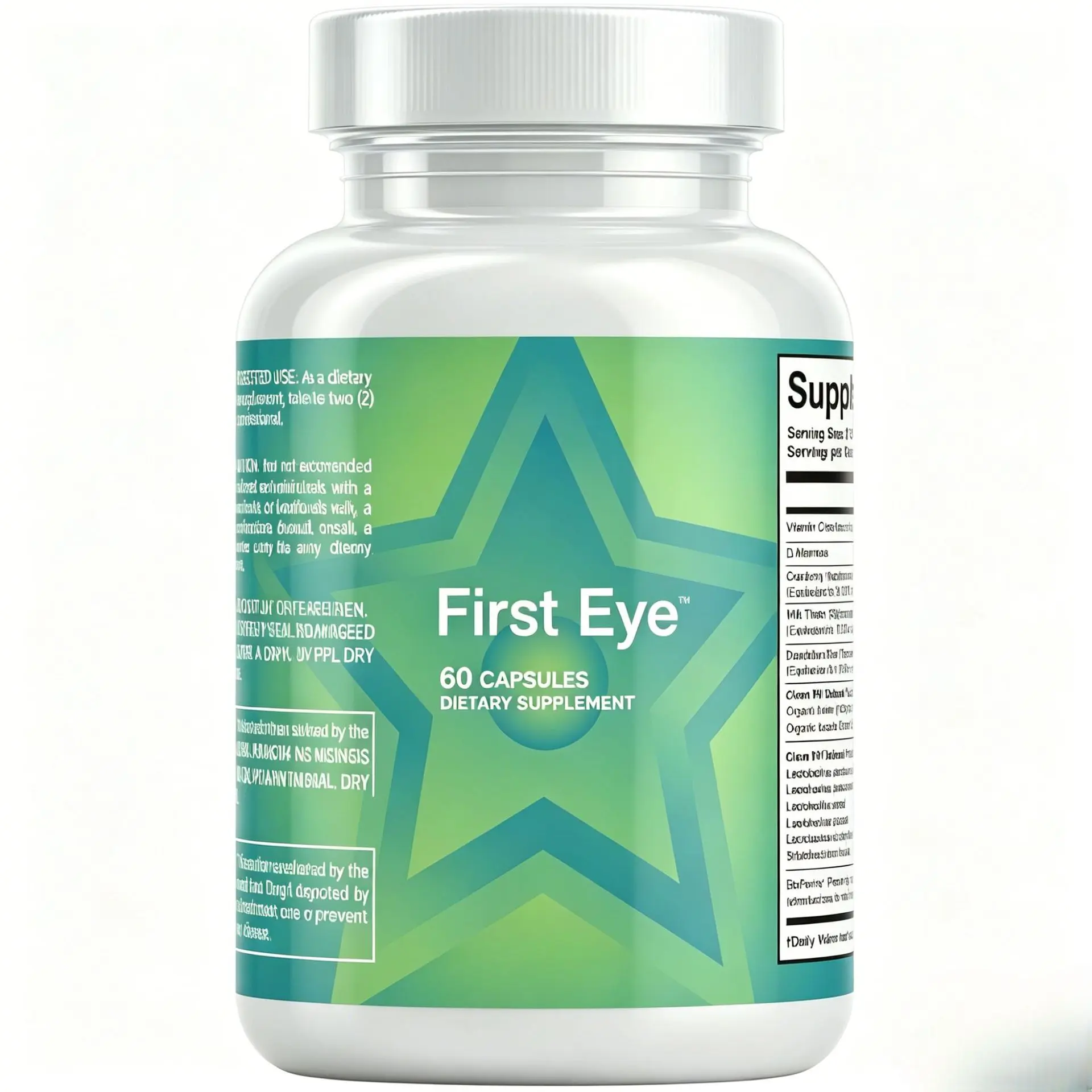 Firsteye Haritaki Capsules Probiotic Gut Support & Cognitive Clarity Ayurvedic Supplement