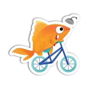 Goldfish Sticker