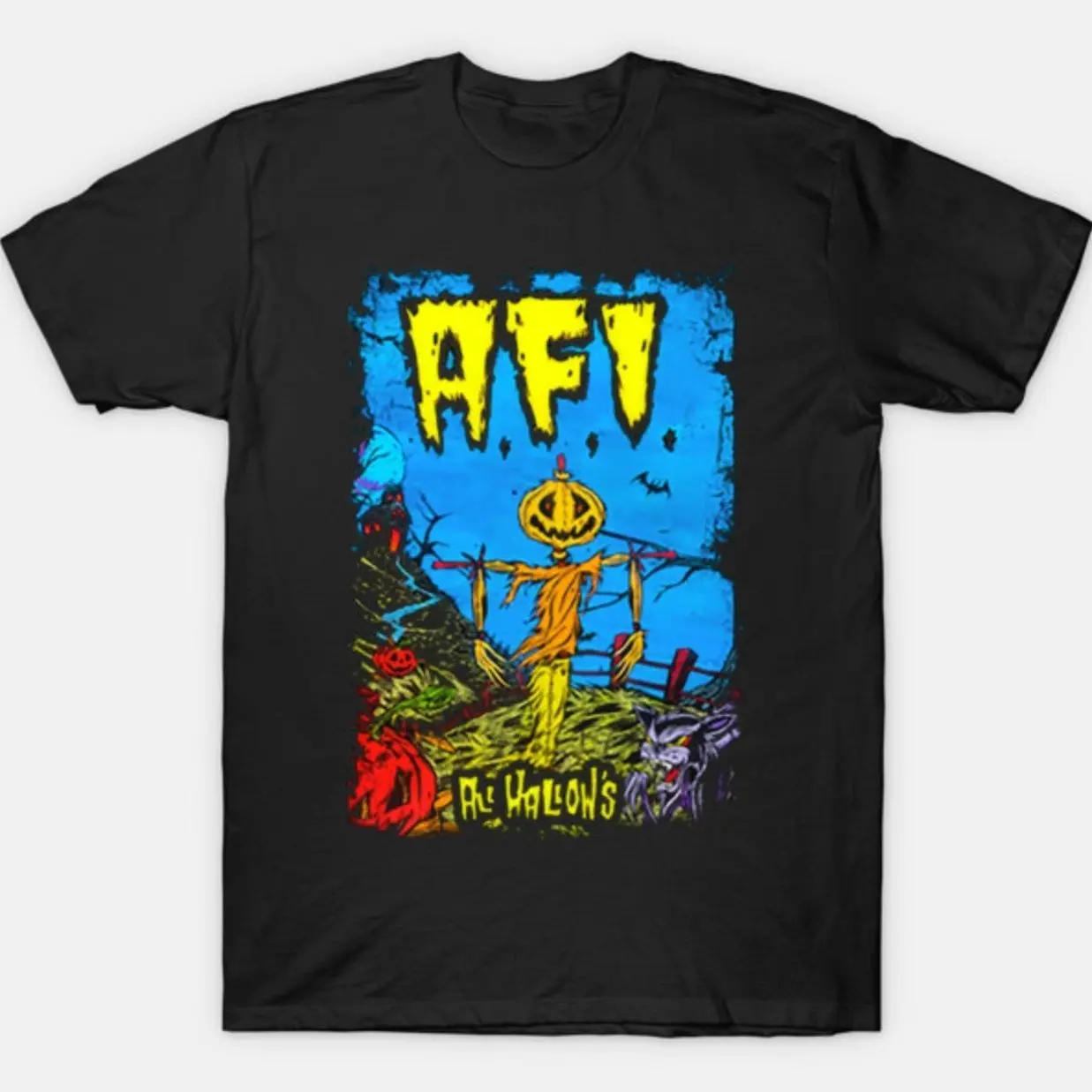 AFI Band Vintage T-Shirt, Alternative Punk Rock Graphic Tee, Retro Concert Fan Shirt, Unisex Apparel RGU