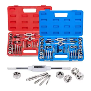 Orion Motor Tech 80pc Tap and Die Set in SAE and Metric Sizes, Metric and Standard Tap Set and Die Tool Set for Internal and External Threading Hardware,car stuff, truck stuff, fathersdaygift