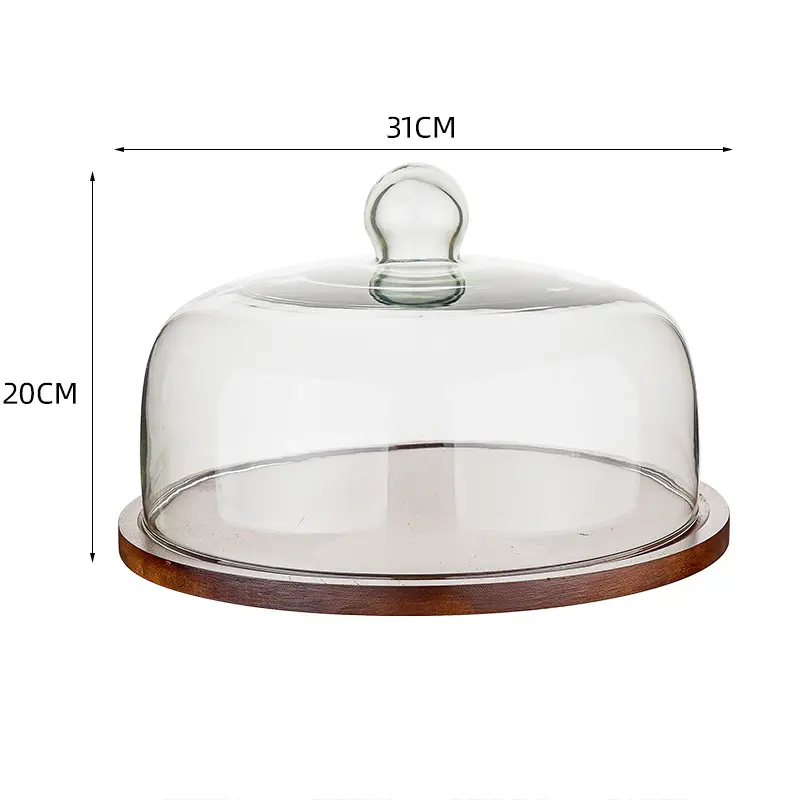 【 Thickened Version 】 Brown Cake Plate N