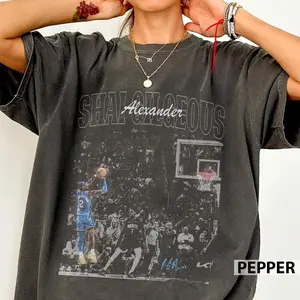 Shai Gilgeous-Alexander Basketball Vintage Shirt, Shai Gilgeous-Alexander Game Day Shirt, Shai Gilgeous-Alexander Rap Tee