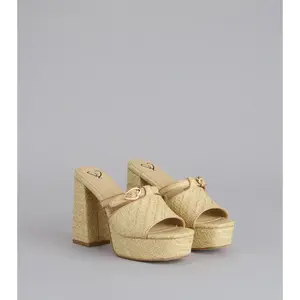 Perfect Plus One Platform Mules