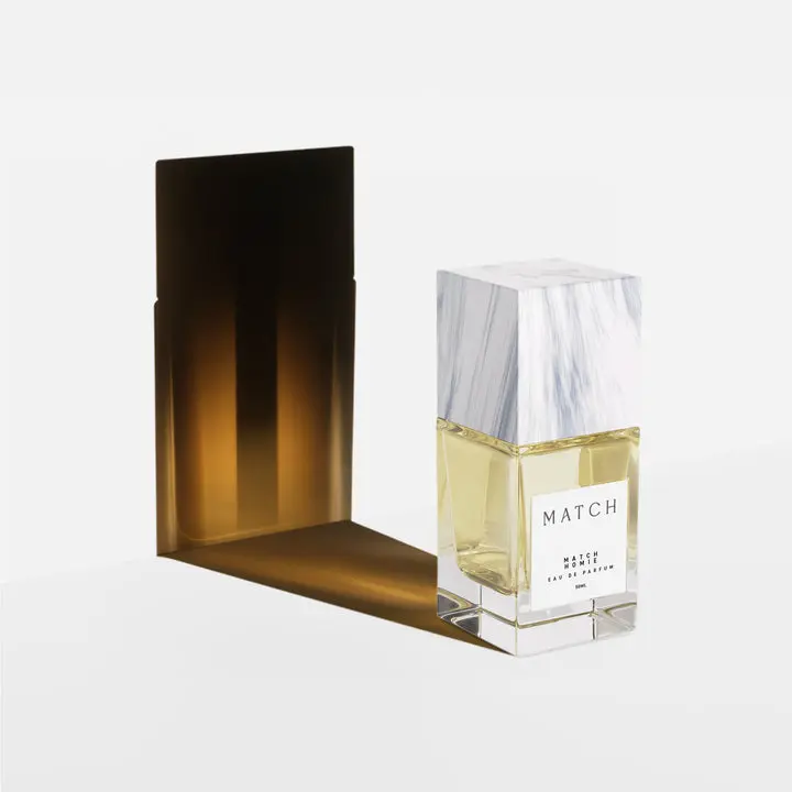 Match Homie Unisex Fragrance - Aromatic Amberwood, Elegant Oriental Woody Iris Scent - Long-Lasting Signature Perfume, Amber Unisex Fragrance, Single Item, Signature Scent