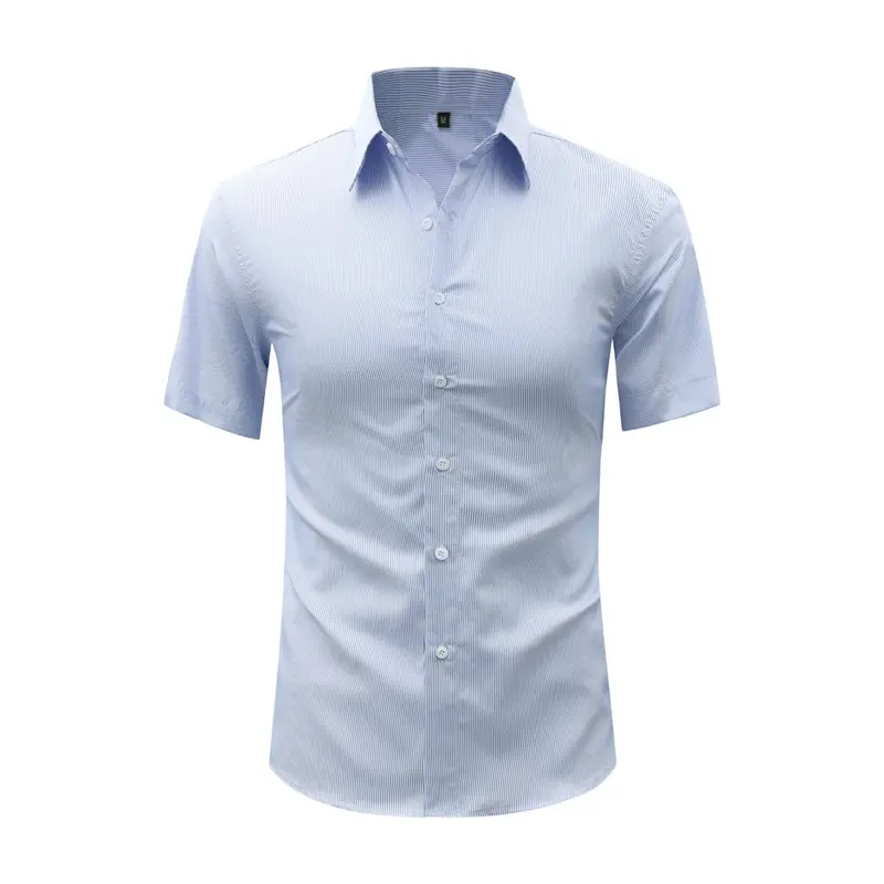 mens light blue dress shirt - TikTok Shop