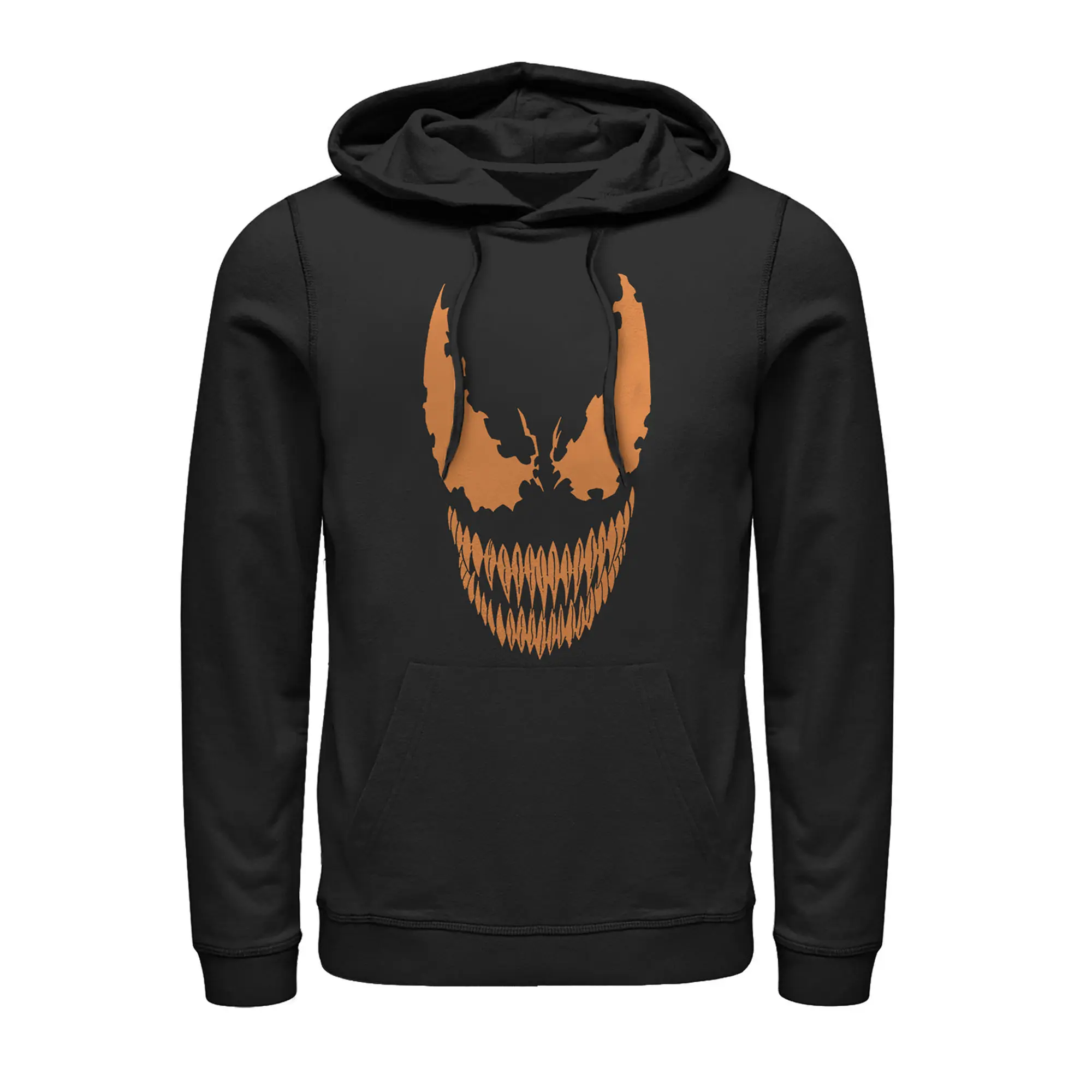 Men's Marvel Halloween Venom Scary Face Costume Pull Over Hoodie