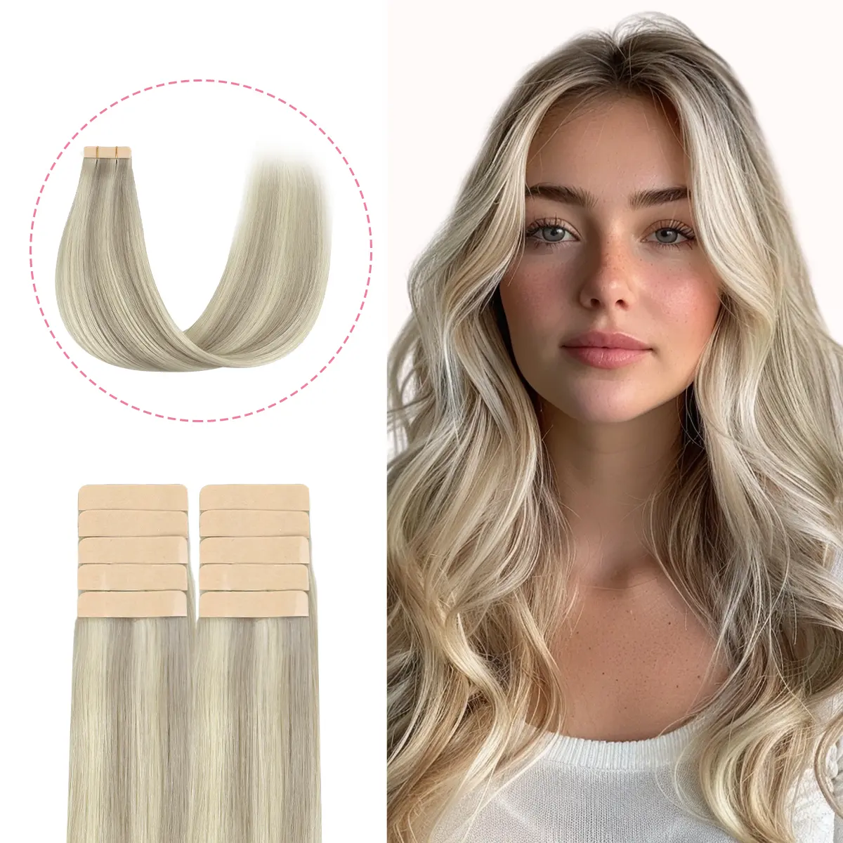 #17A/60A Ash Blonde Highlights