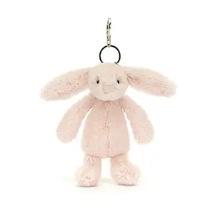 Jellycat Light Pink Rabbit Bag Charm