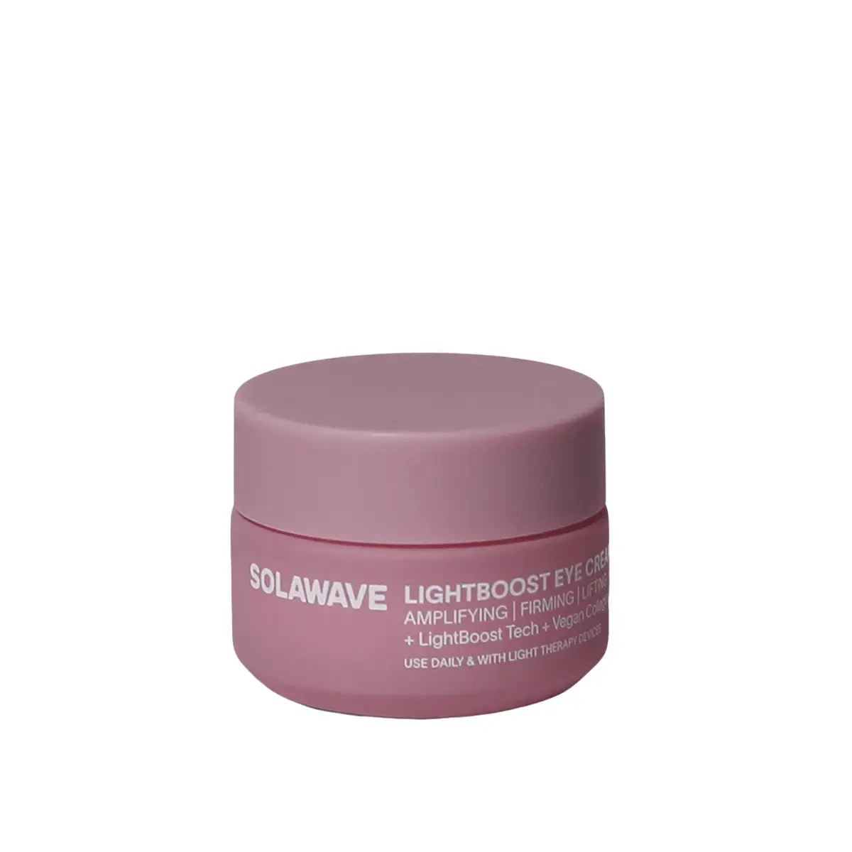 Red Light Therapy Boosting Eye Cream for Anti-Aging and Moisturizing with Caffeine and Vegan Collagen
