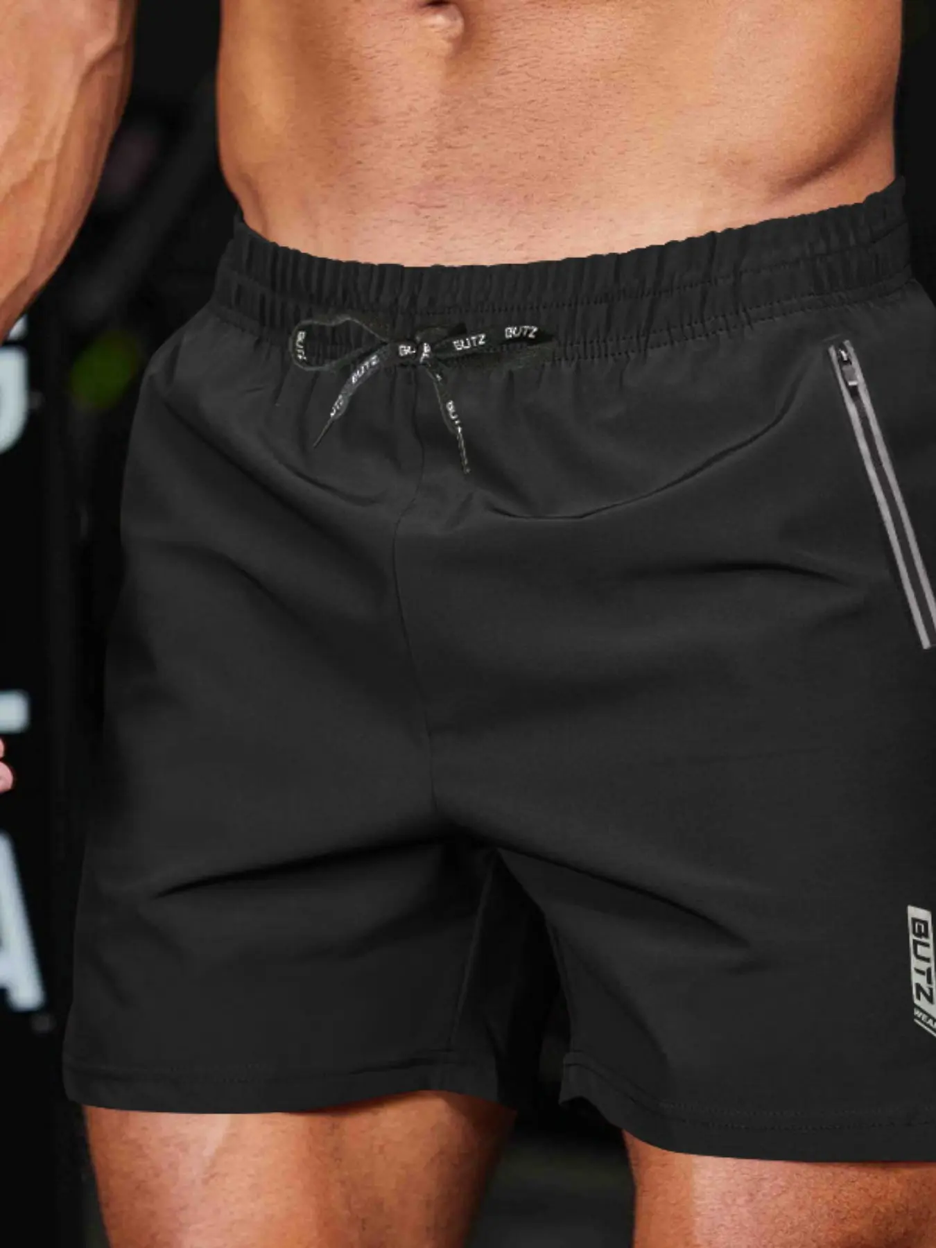 Men's Vintage Ripped Wool Shorts, Loose Fit Streetwear Gym Shorts, Athletic Shorts, Perfect for Summer Wear, Comfortable and Stylish