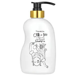 Elizavecca CER-100 Collagen Coating Hair A+ Muscle Shampoo, 16.9 fl oz (500 ml)