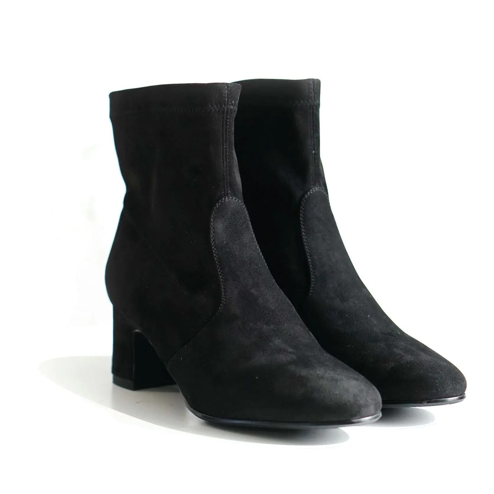 Becky Block Heel Ankle Boots