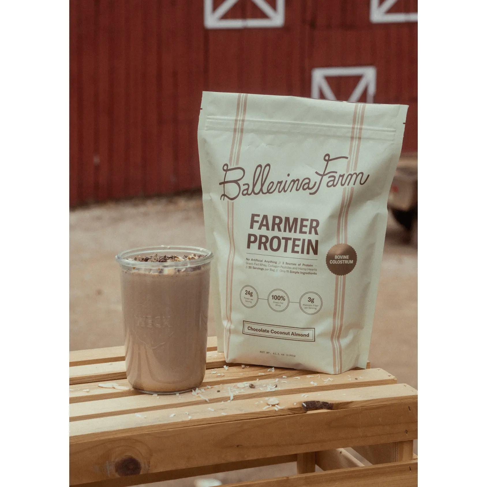 Chocolate Coconut Almond + Weck Jar