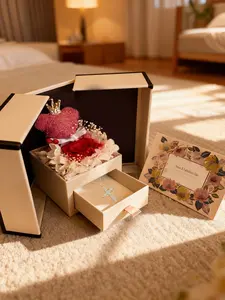 Diamond studded cross strap with movable crown pendant necklace and gift box, Fashionable Jewelry, suitable for parties, dates, daily wear, suitable as a gift for people