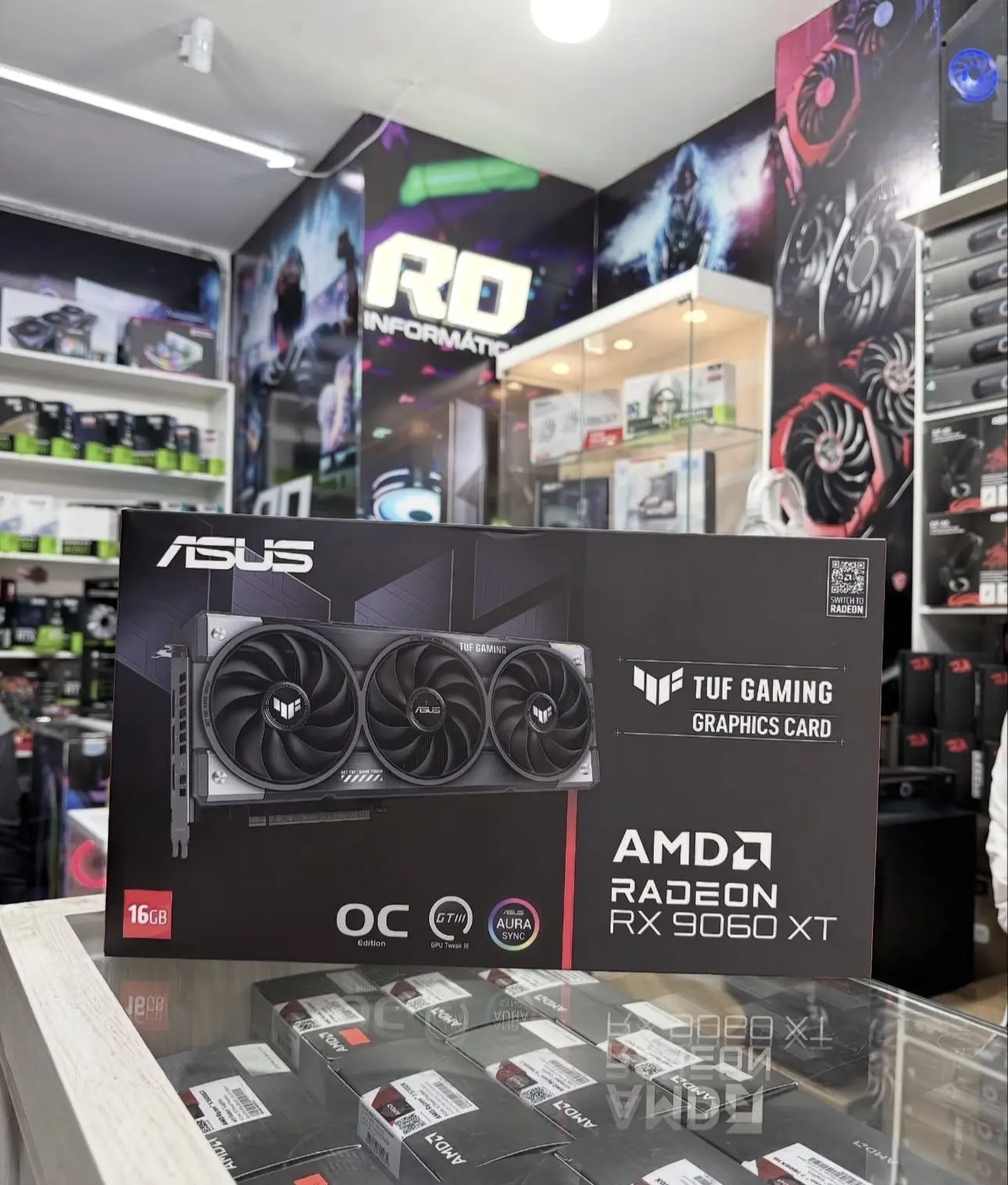 Brand new ASUS TUF GAMING     AMD Radeon RX 9060 XT 16GB