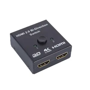AB Switch HDMI Bidirectional Switcher 2 In 1 Out 4K 60Hz Ultra HD Two Way Converter