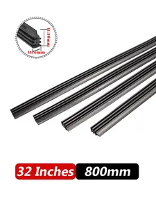10PCS High Quality Boneless Frameless Rubber Car Wiper Blade Refill Strips Windscreen 6mm 26"28"30"32" Windshield car accessories Vehicle