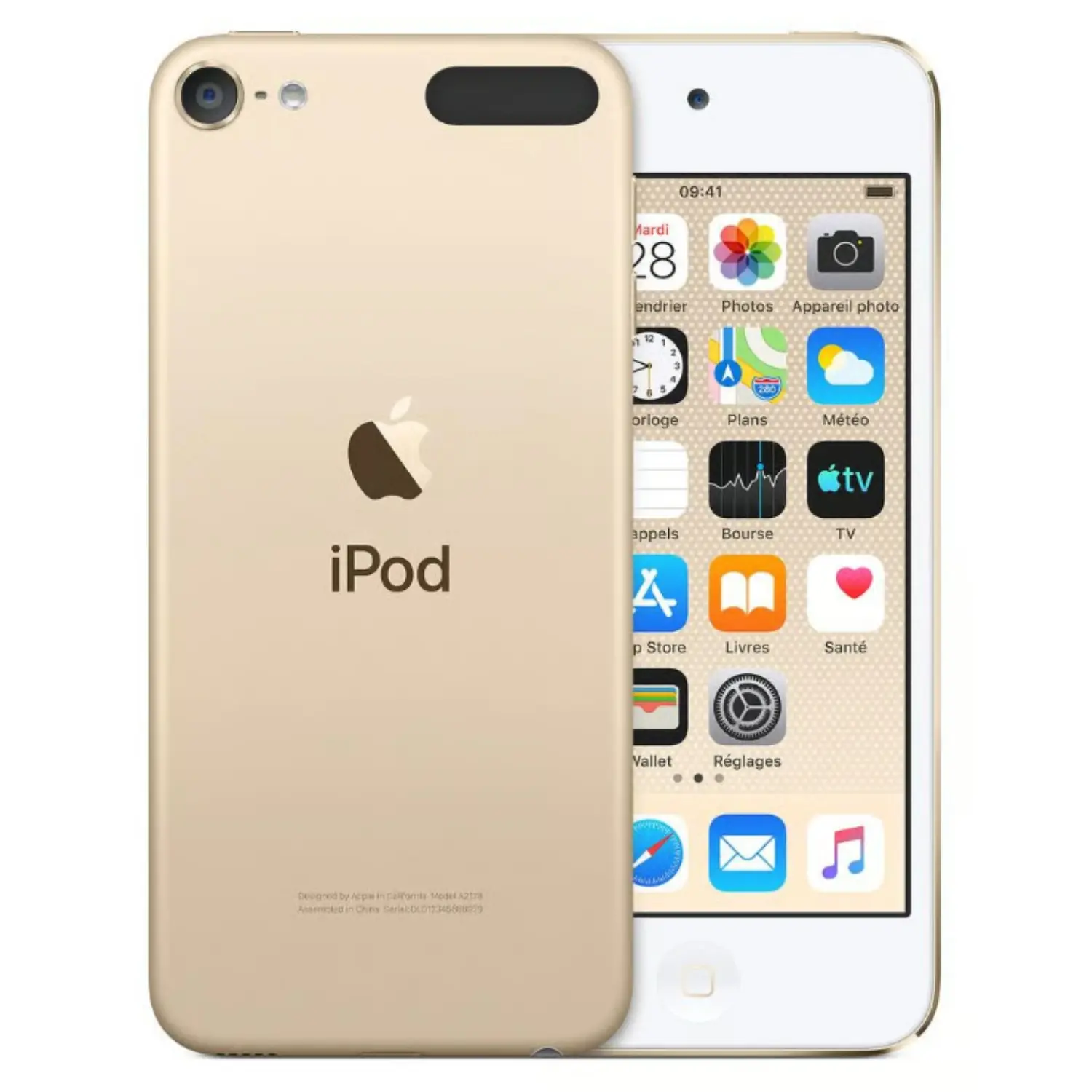 Refurbished Apple iPod Touch 7th Gen 4.0" Retina Display Gold 2019 32GB with A10 Fusion Chip & Charger Accessory | (Good Condition)