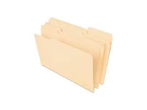 Pendaflex File Folders 1/3 Cut Top Tab Legal Manila 100/Box 75313