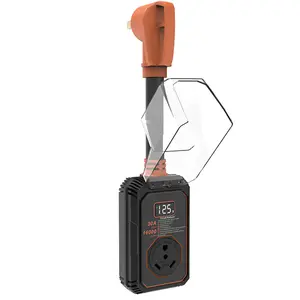 30 Amp RV Surge Protector 16000 Joules Smart Circuit Analyzer Waterproof Power Guard with LED Display, Voltage & Temperature Protection, IP67 Waterproof