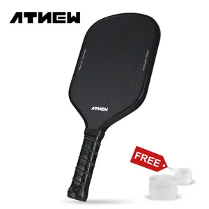 ATNEW Raw Carbon Fiber Paddle - 16MM - Honeycomb Core - Power & Contro usa pickleball