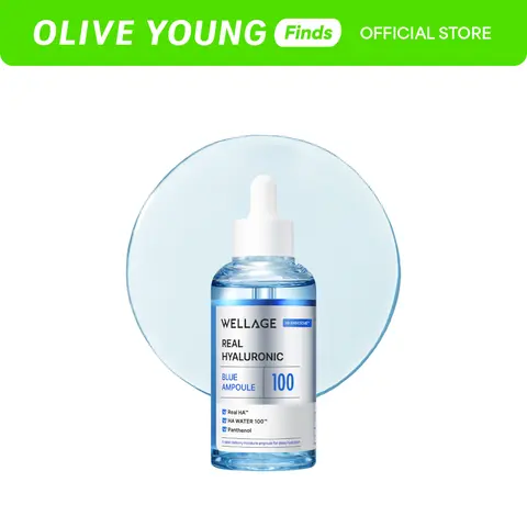 [Wellage] Real Hyaluronic Blue 100 Ampoule 2.54 fl oz (75ml)