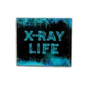 Acrylic Add On for Badge Reel - X-Ray Life Design with Velcro Adhesive for Easy Swapping & Personalization Options supplier