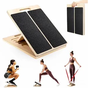 Professional Slant Board, Adjustable Incline Board and Calf Stretcher, Slant Board for Calf Stretching, Calf Stretch Board